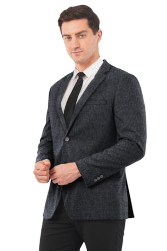 SaintX Men's Premium Formal Blazer || Stretchable Triple Blend Fa...