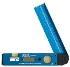 Baseline Metal Absolute+Axis Goniometer - Digital 180 Degree Range, 9" Arms