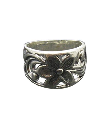 Bague en argent Fleurs 925 Empress anti-noircissement