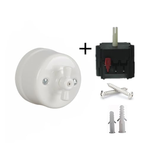 Commutateur rotatif marbre et bouton de commande électrique chic - 6
