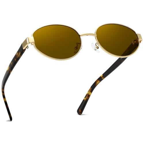 SUNGAIT Retro Sunglasses for Women Oval Polarized Sunglasses Mens...