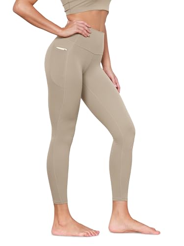 Image of ODODOS Buttery Soft Lounge Yoga Leggings with Pockets for Women 23 inch / 25 inch /28 inch High Waist Yoga Pants