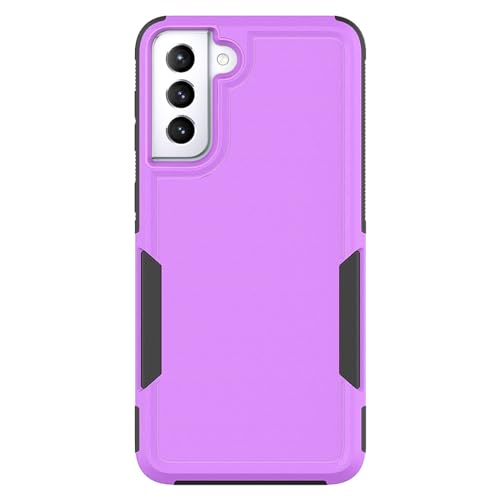 Image of MDCN for Galaxy S21 Plus Case: Dual Layer Protective Heavy Duty Cell Phone Cover Shockproof Rugged with Screen Protector - Military Protection Bumper Tough - Galaxy S21+ Plus 5G, Purple