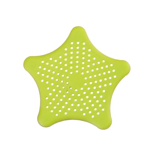 ALCXAZS Filtro colador de Fregadero, fácil de Limpiar, Duradero y antiobstrucción, Accesorio Cocina, tapón Gel sílice, Filtro Fregadero, Verde