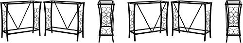 Aquatic Fundamentals Metal Aquarium Stand (29 Gallon- Black) 102291-AMA