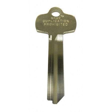 Key Blank, BEST Lock, Standard, E Keyway (5 Pieces)