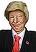 ALLAURA 3pc Donald Costume Kit – Blonde Wig, Red Tie, Flag Pin – Compatible with Pres Donald Wig Halloween Costume for Adults, Couples, Cosplay, Political Events, Parody Outfits, Toupee Wig Look