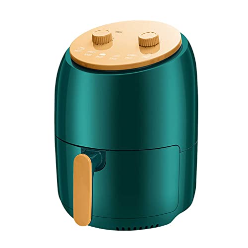 Freidora de aire de 6 litros de gran capacidad, compacta para uso doméstico, temporizador de horno de freidora de aire y control de temperatura totalmente ajustable, adecuado para una cocina saludable