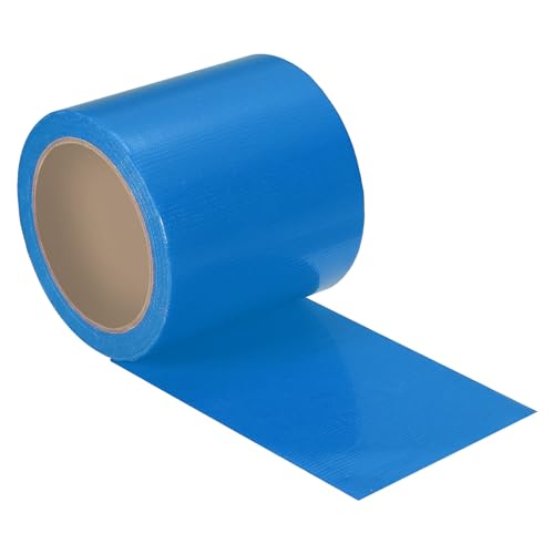 PATIKIL Gaffers Tape 4 in x 22 Yards, Waterproof Gaffer Floor Tape No Residue Non-Reflective Easy Tear for Indoor Outdoor Photography Electrical Cord Industrial Use, Blue