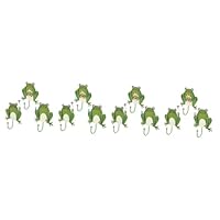 MAGICLULU Frog Hook Wall Decoration Animal Frog Towel Hooks Wall Hook for Door Kitchen Wall Hooks Heavy Duty Clothes Rack Sundries Hanger Frog Hanger Hook Household Iron Sculpture