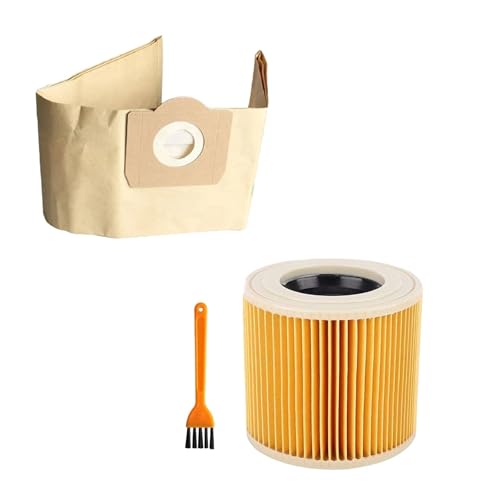 Compatible For Karcher�AWD3 MV3 WD3200 WD3300 A2204 A2656 �_�X�g�o�b�O�ACompatible For Rowenta�ARB88 RU100 RU101�t�B���^�[�|���@�p���o�b�O���i(3PCS-A)
