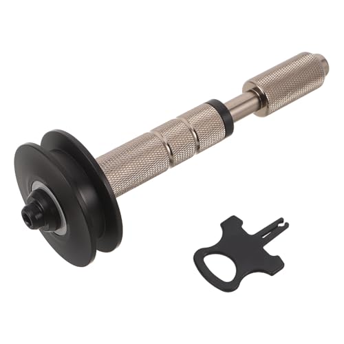 GAROZATION Tensor de Cadena Ajustable para Bicicletas y Motos, Herramienta Fija de Aleación para Mantenimiento, Limpieza y Ajuste en Ciclismo de Montaña y Carretera