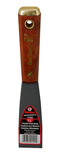 Couteau à mastic flexible Red Devil 4102 réparer fissures sans trace