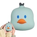 Créative et adorable : peut vous apporter chaleur et bonheur en hiver, cette petite bouillotte portable avec un design mignon et unique de caneton est à la fois créative et mignonne