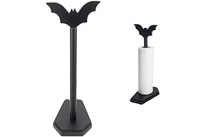Bat Paper Towel Holder - Spooky Gothic Decor