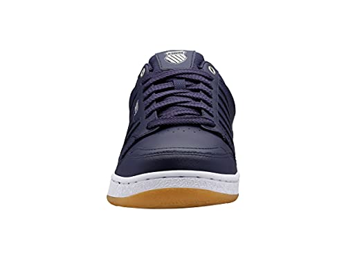 K-Swiss Men's City Court Sneaker, Navy/White/Gum, 10.52