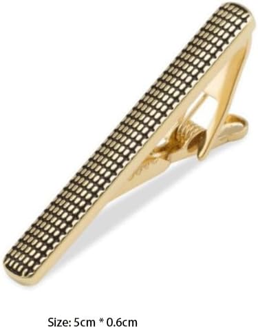 Men's Golden Clothing Accessories Alloy Business Tie Clip