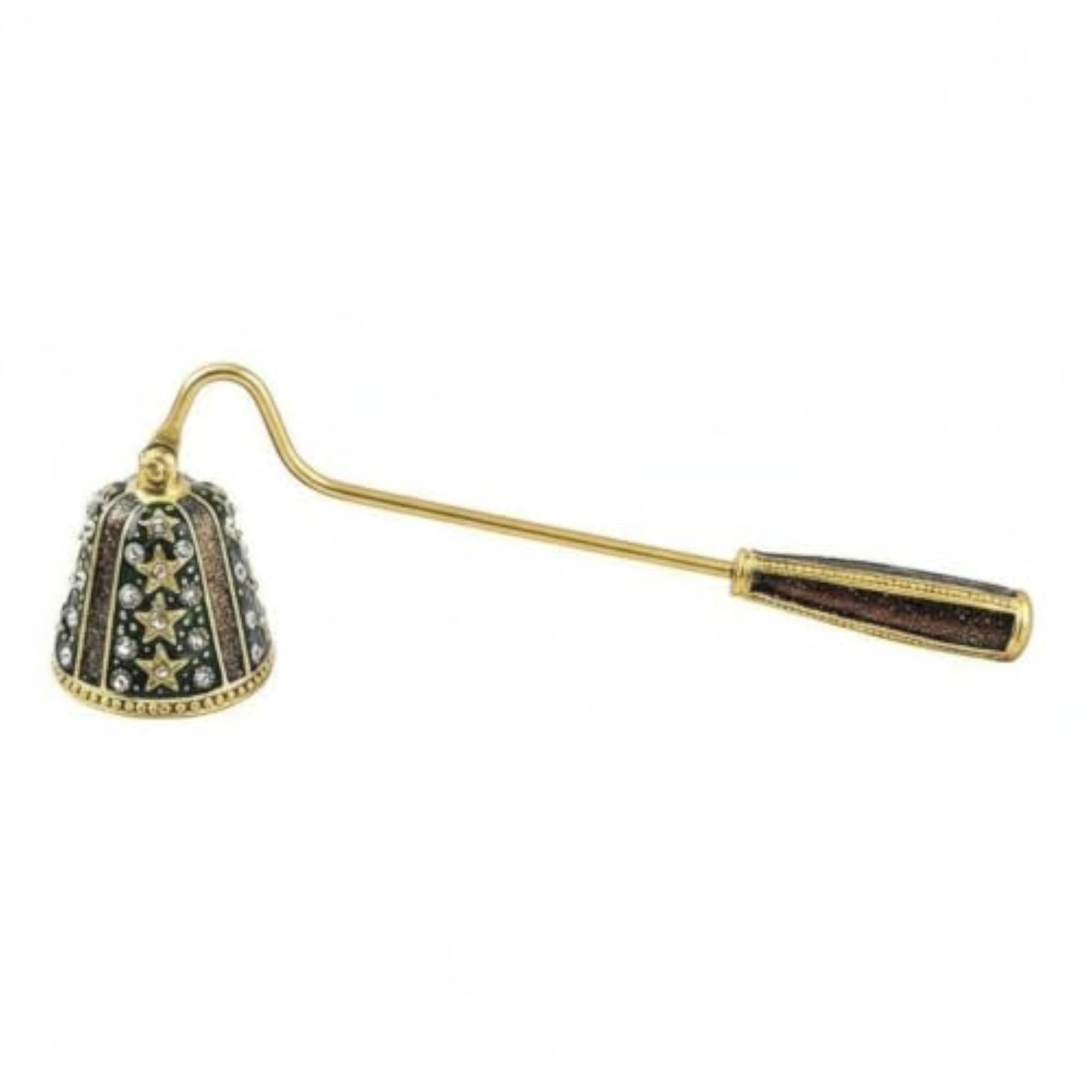 Mediterranean Design Jeweled Candle Snuffer, Ornate Tool