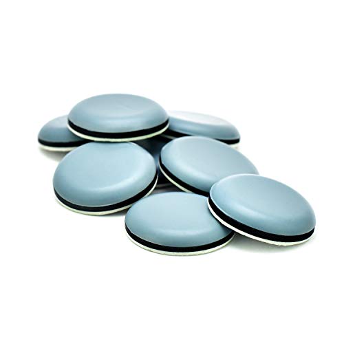 Store HD Protector de muebles redondo para sillas y sillones, Protege suelo y alfombra - Protector de Suelo Autoadhesivo, 16 uds protectores de patas, sillas, mesas, suelo