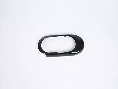 High Flying For Bmw Mini Hatch, Mini Hardtop (F55 F56) 2014-2021 Gear Console Box Multi-Media Switch Cover Trim 1Pc Carbon Style Abs (With Buttons) #TOP5