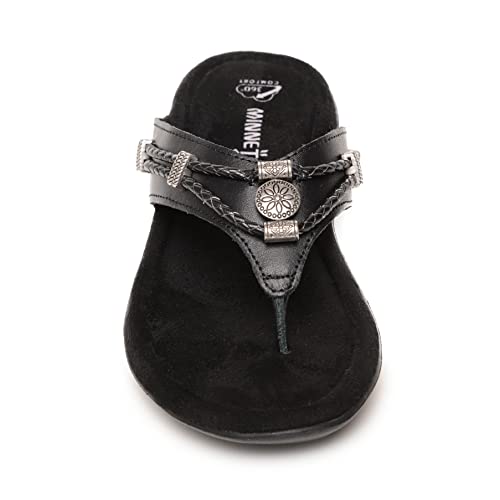 Minnetonka Women's Silverthorne 360° and Silvie Ornamented Sandals2