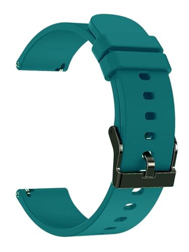Image of IIK COLLECTION 22mm Silicone Strap for Smart Watches | Combo Pack Compatible With Noise, Fireboltt, Boat Xtend, Pebble, Boat Flash, Noise Color Fit, Ultra Smart Watch & All Watches