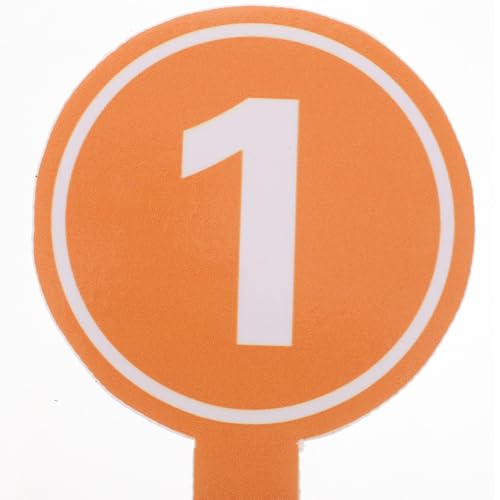 Yardwe 10PCS Auction Paddles Handheld Number Boards miniatura 3