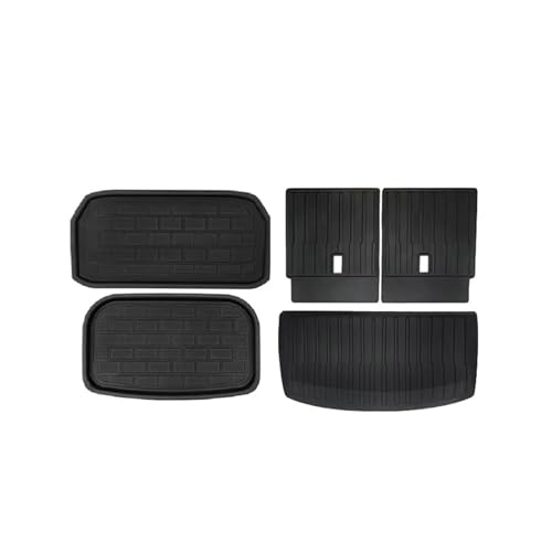 Tapis de sol Tesla Model Y 7 places anti-boue pour protéger la moquette des taches