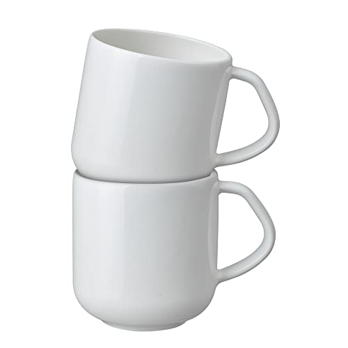 Denby 458048812 Mugs, Porcelain,White