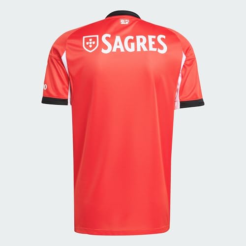 adidas Benfica - Camiseta de manga corta para hombre 2025 2026, rosso, M