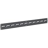 Akro-Mils 30632 Heavy Duty Wall Mount Garage Storage Steel Louvered Rail | Wall Storage Bin Hanging Organizer System for AkroBins, 32-Inch W x 3-Inch H, 2-Pack, Grey