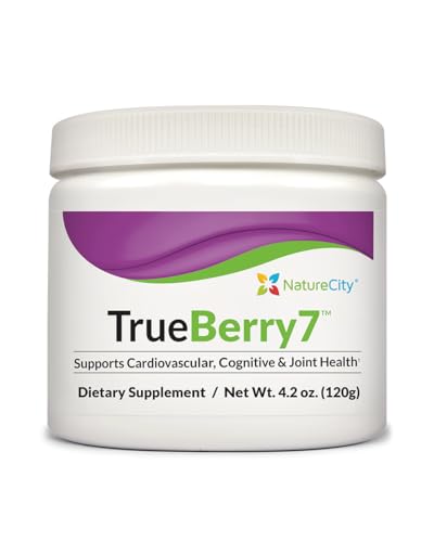 NatureCity True-Berry-7 Super Polyphenol Fruit Blend Drink Mix – Immune Support Supplement with Organic Elderberry Extract Antioxidants Supplement – 7 Scientifically Backed Ingredients (30 Servings)