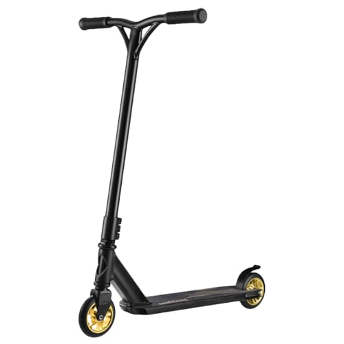 Brfveob ティーンエイジャー向けのクールなファンシースクーター、大人用二輪スポーツスタントカー、ストリートペダルエクストリーム スクーター (A)