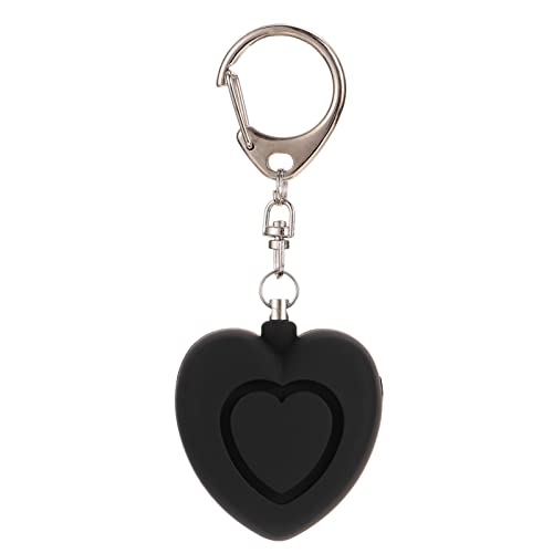 Minkissy Anti Wolf Siren Devices Hemisphere Cake Tin Personal Alarm Women Light Personal Safety Sos Alert Device Safety Alarm Key Chain Watch Stand Miss Plastic The Chain Led