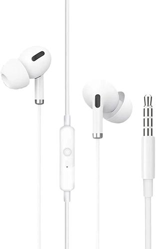 Fone de Ouvido com Fio, Plug P2 3,5mm, Cabo de 1,30m, colorido