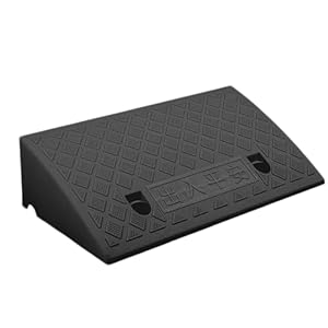 Wheelchair Ramp Rubber Curb Ramps With Expansion Bolts Low Profile Plastic Tire Ramp For Car, Motorcycle, Loading Dock, Truck, Wheelchair, Garage, Sidewalk 10 31mnsoqalel. sl500 . ss300