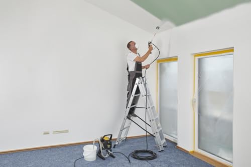 WAGNER ControlPro 350R - Airless Paint Sprayer for Wall & Ceiling/Wood & Metal paint - interior and exterior usage, covers 15 m² - 2 min, 110 bar, adjustable spray pressure, 15 m hose