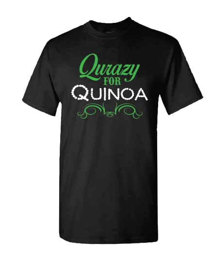 Qurazy for Quinoa (as1, Alpha, one_Size, 4X_l, Regular, Regular, Black, Medium)