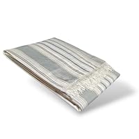 Tenda Da Sole A Strisce GARGIX Con Frange - Per Balcone, Veranda E Giardino - Vari Colori E Misure - Foto 7