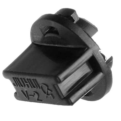 Cciyu 10 Pack T10 168 Twist Lock Wedge Instrument Panel Dash Light Bulb Base Sockets #TOP3