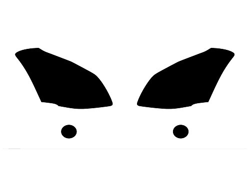 Rvinyl Headlight Tint Covers Compatible with Nissan Maxima 2007-2008 - Smoke