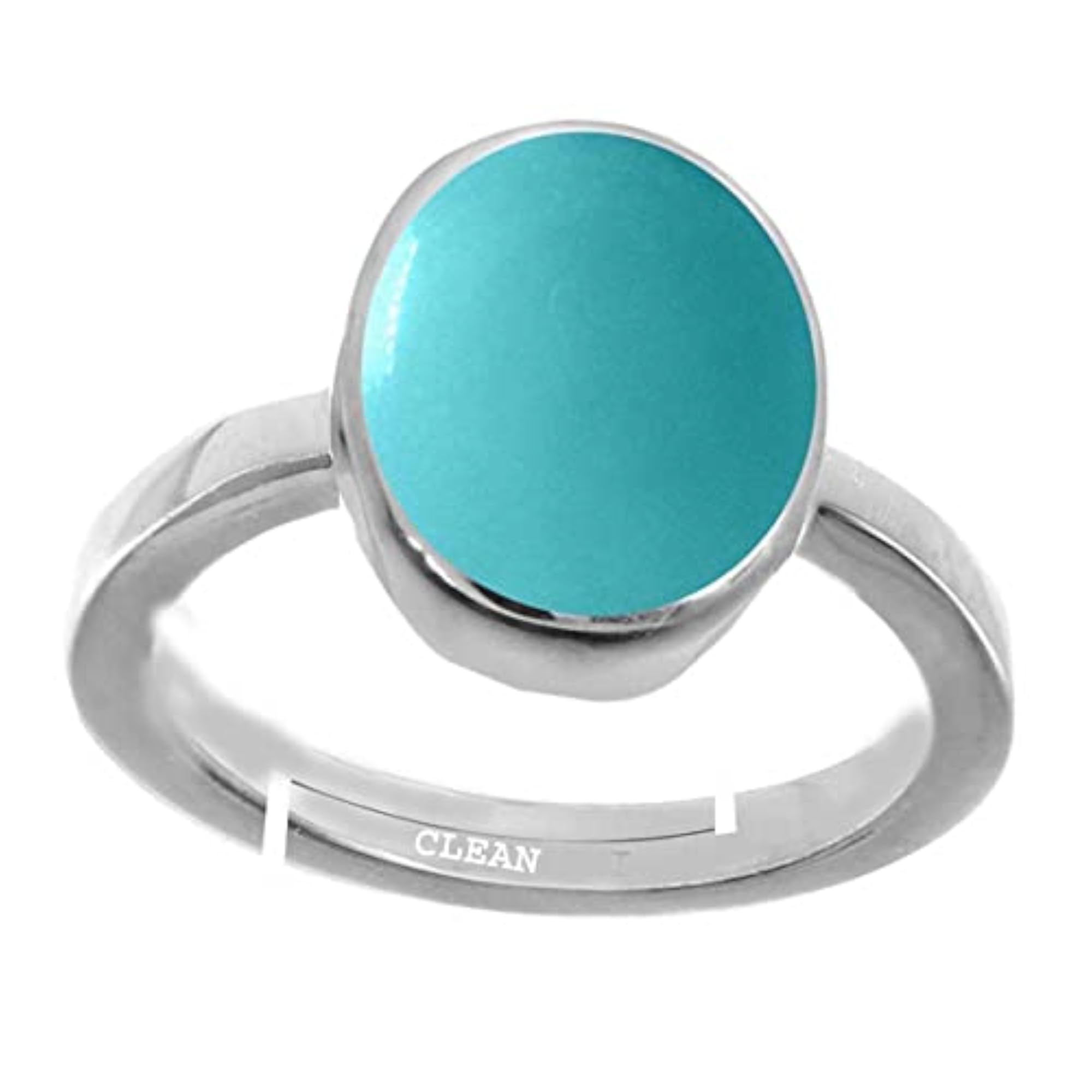 Turquoise 10.25 Ratti Adjustable Ring in 925 Sterling Silver