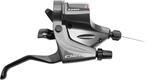 SHIMANO Unisex – Claris leva del cambio/freno, nero, grigio, taglia unica