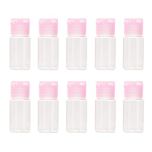 Preisvergleich Produktbild JoyRolly 10PCS Kosmetik-Unterflasche Reise-Unterflaschen-Set Lotion Augencreme-Unterflasche Feuchtigkeitsspendende Sprühflasche Hautpflege-Kosmetikflasche White