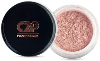 C2P Pro Eyeshadow Pigment for Eye Makeup - 2g | Long-Lasting and Highly Pigmented Loose Precious Pigments with Metallic Effect | Cosmetics For Women and Girls (Jewel Effect 114, 02 Gram)