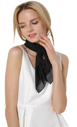 Sheer Chiffon Scarf 26"x26" Square3