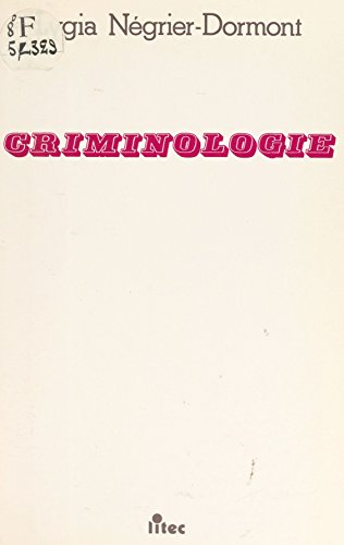 Télécharger Criminologie (Manuels) PDF