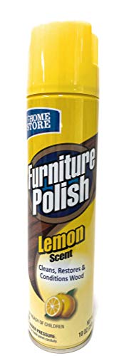 The Home Store Furniture Polish Lemon Cleans, Restores,& Conditions Wood 10 O