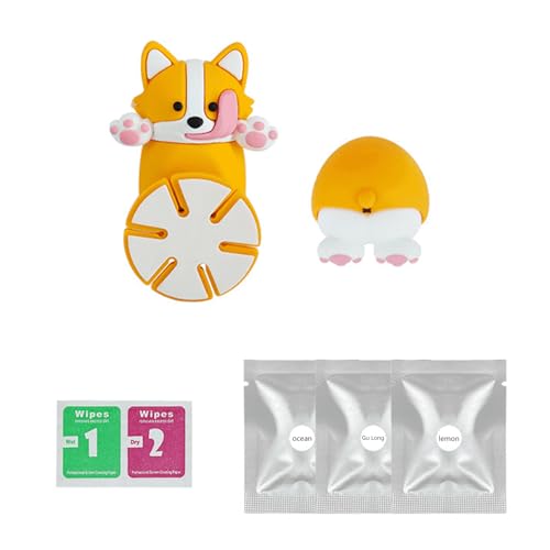 Glanhbnol Hundefigur Reisepartner Auto Lufterfrischer Mit Wackelkopf...