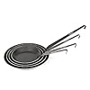 Petromax Wrought Iron Skillet, Long Handle Pan Conducts Heat Evenly, Indoor/Outdoor Camping Cookware for Campfire or Home Kitchen Use, Stove to Table Serveware, 23.6" #1